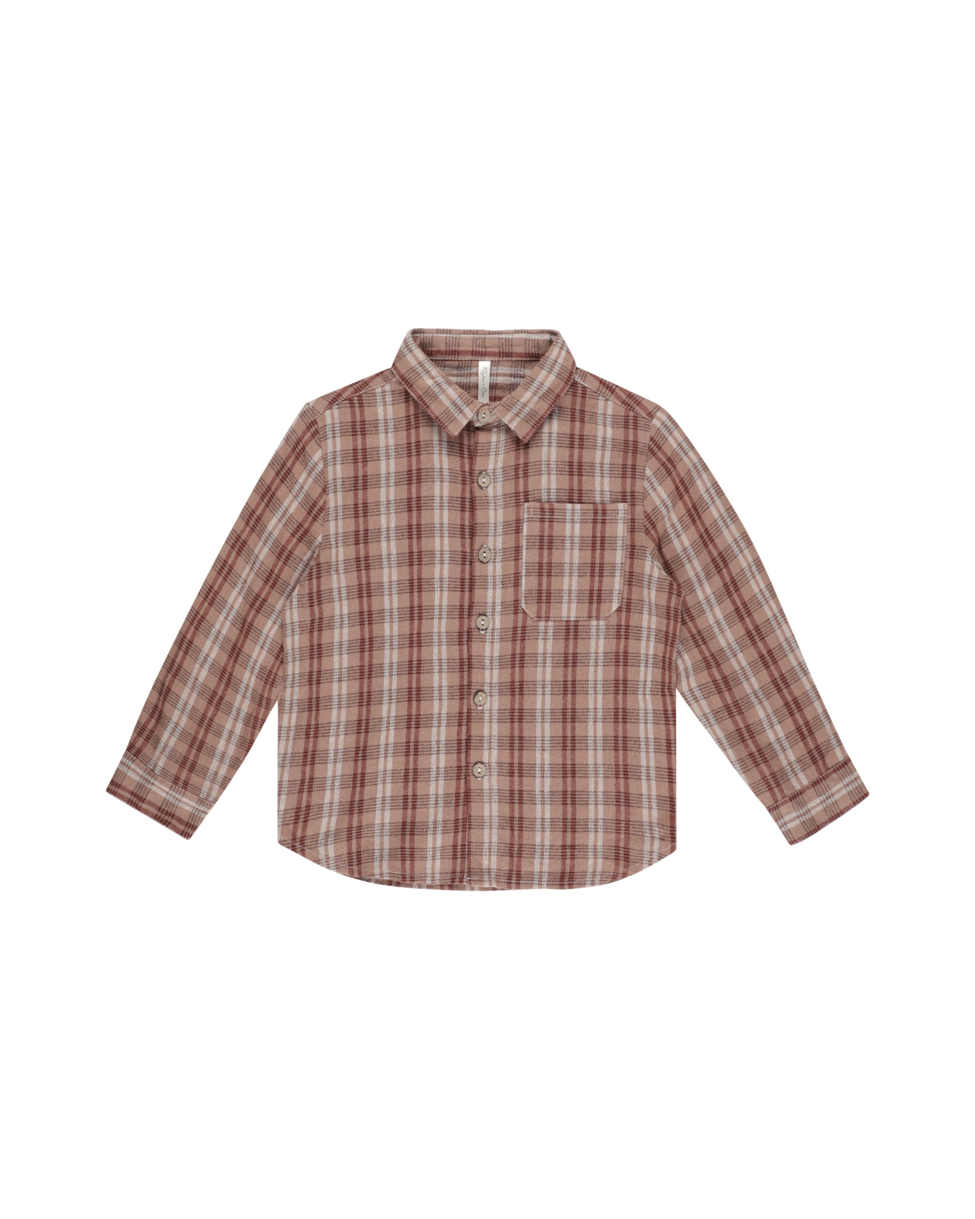 Rylee + Cru Collared Longsleeve Shirt | Autumn Plaid