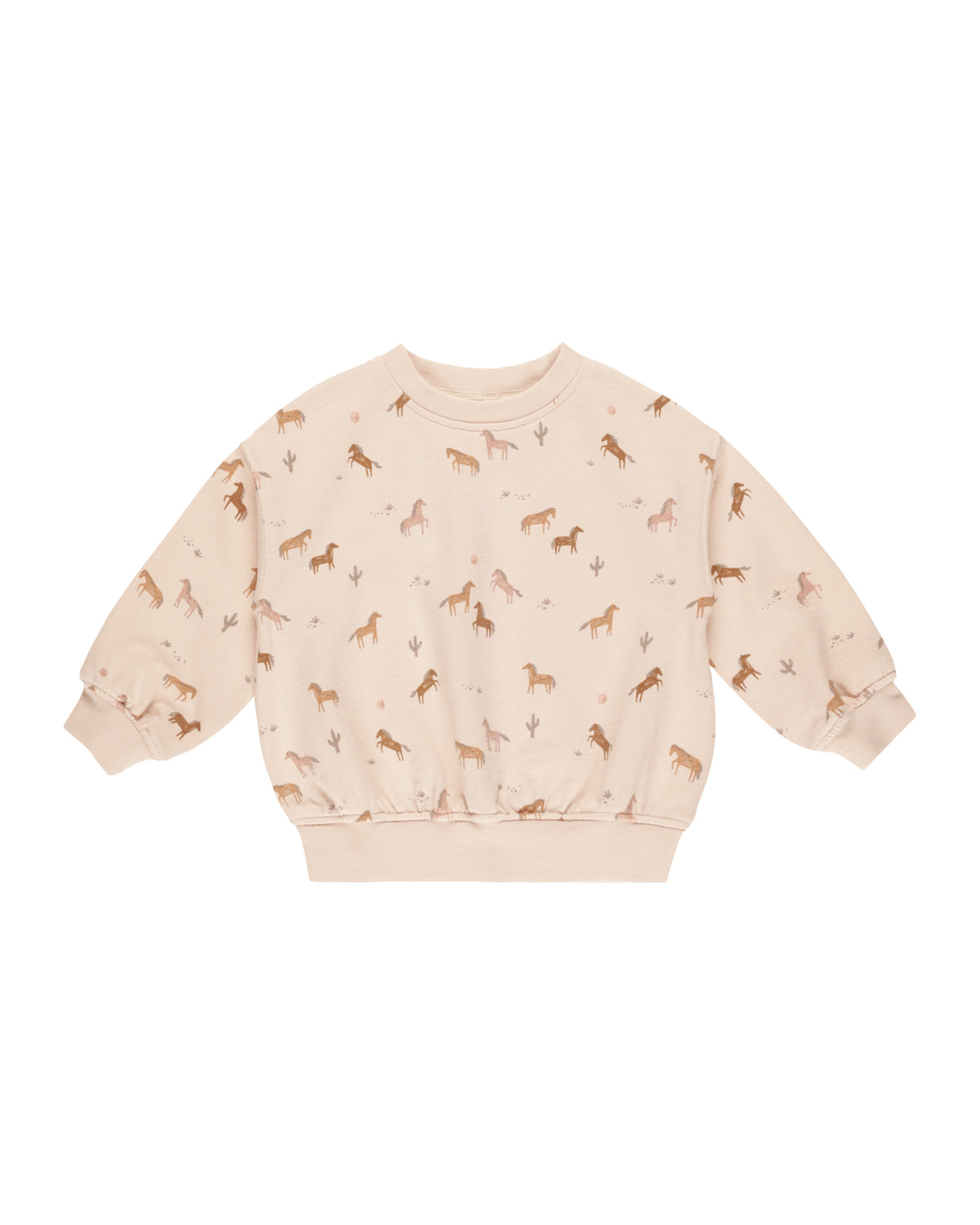 Rylee + Cru Relaxed Sweatshirt | Horses