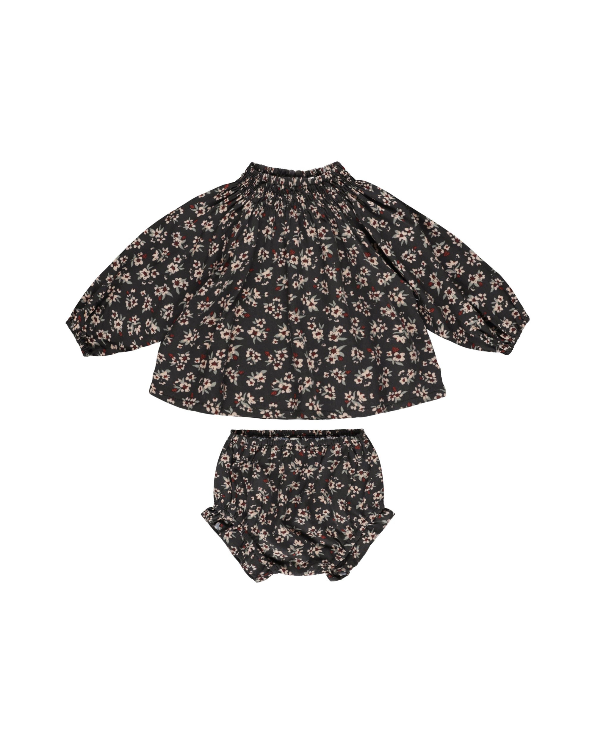 Rylee + Cru Quincy Set | Dark Floral