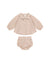 Rylee + Cru Nellie Set | Pink Gingham