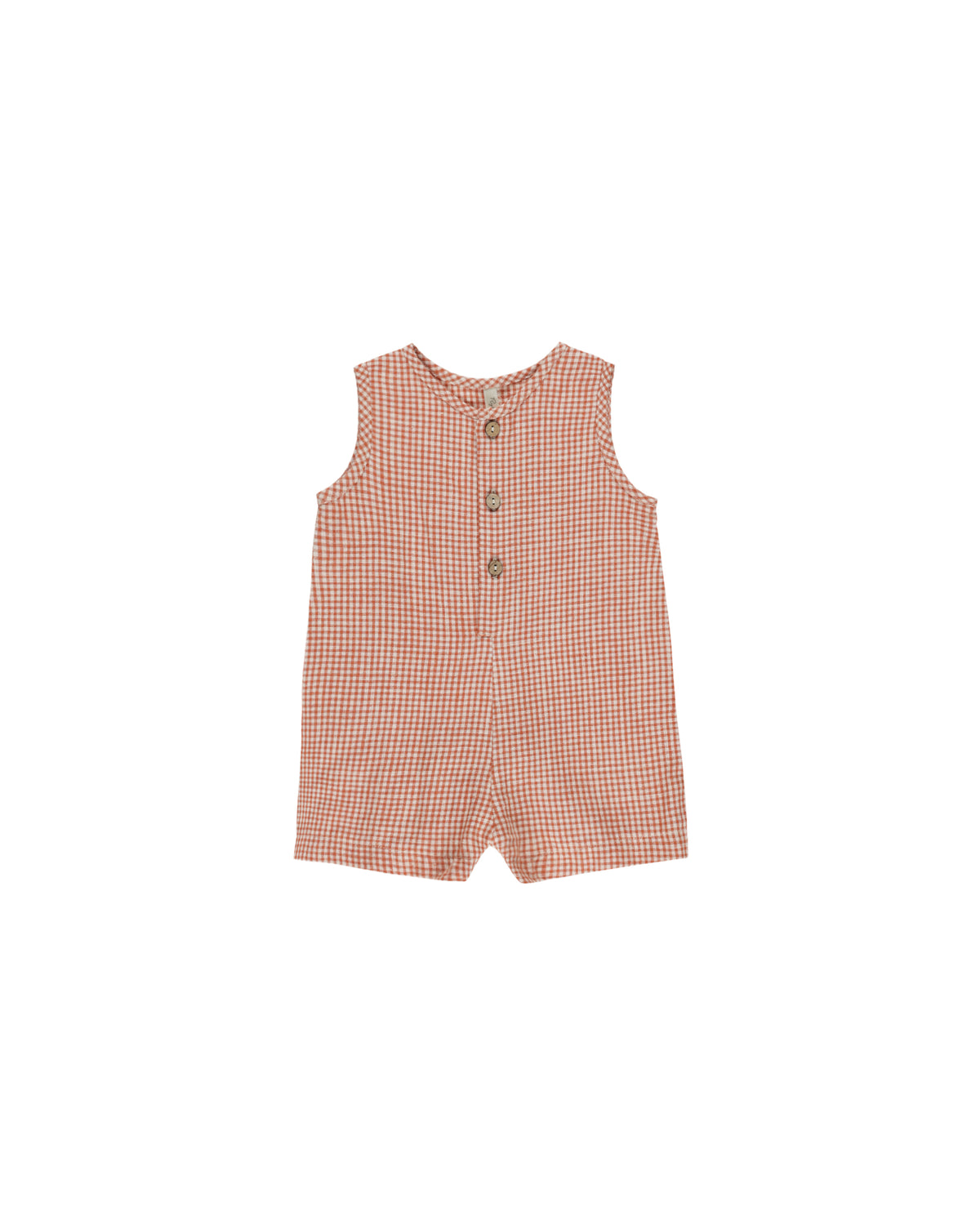 Rylee + Cru Maverick Romper | Poppy Gingham