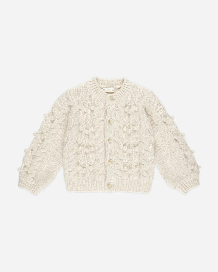 Rylee + Cru Bobble Cardigan | Natural