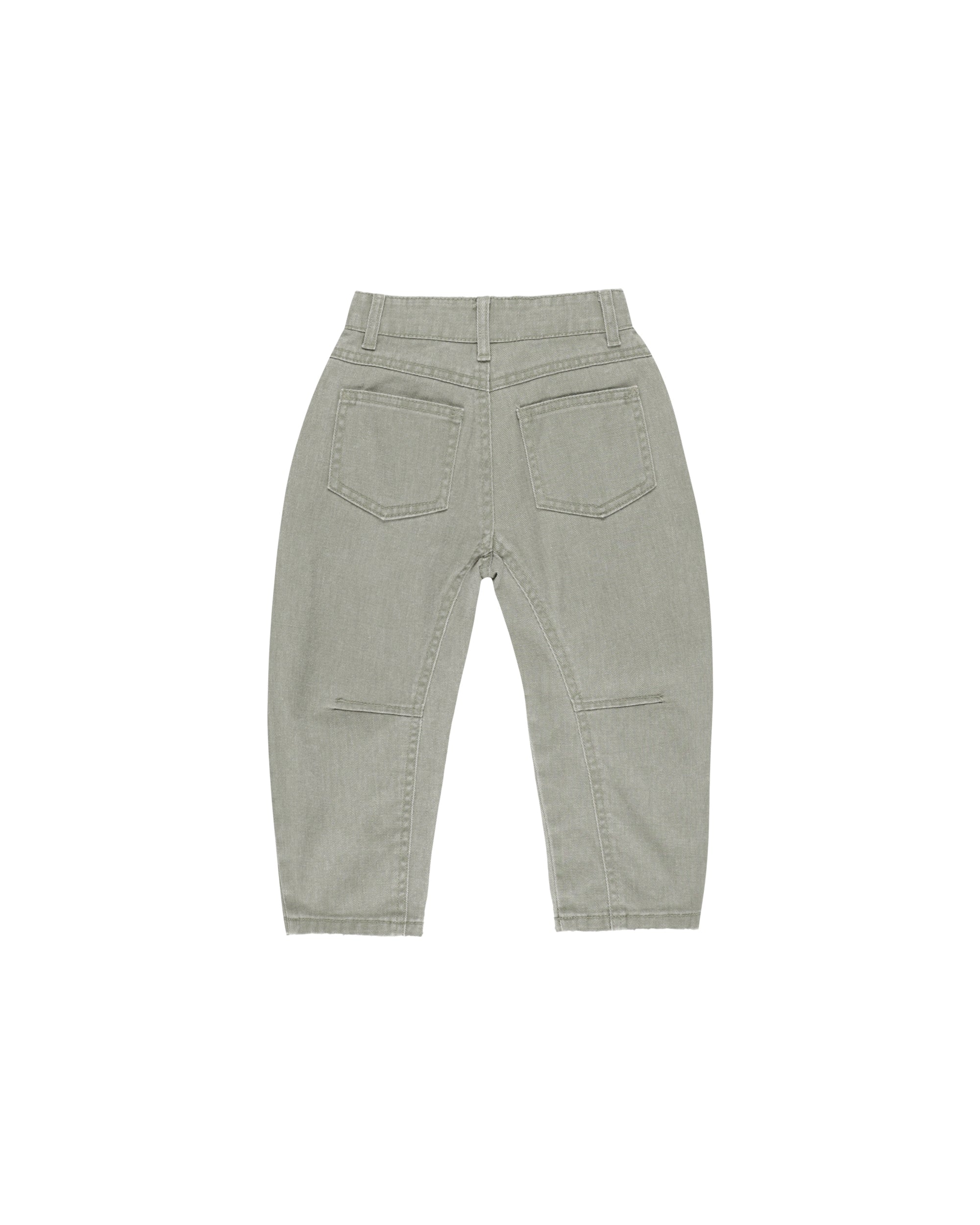 Rylee + Cru Barrel Pant | Washed Laurel