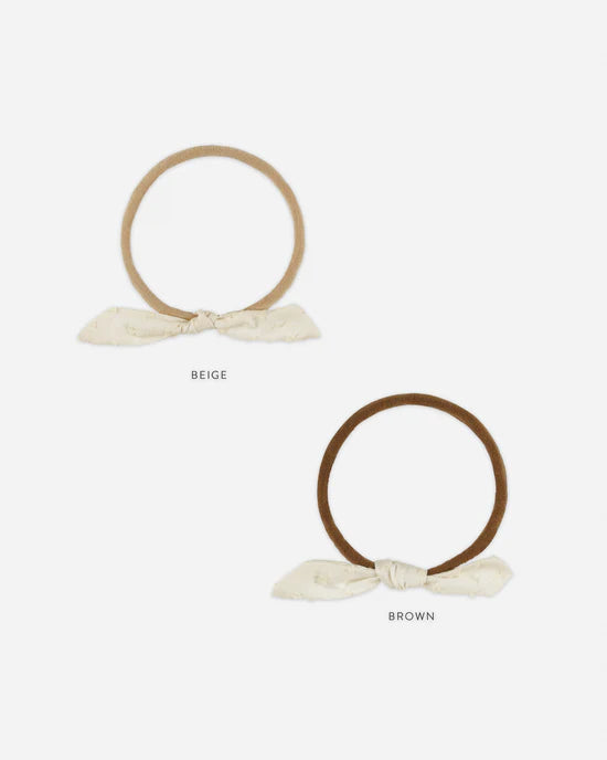 Rylee + Cru Little Knot Headband | Natural