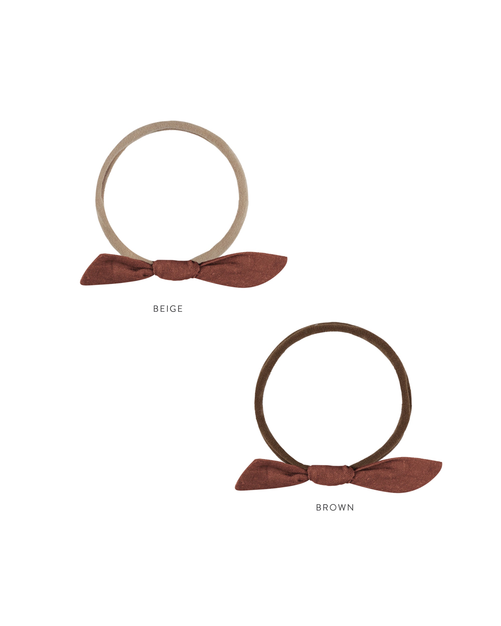 Rylee + Cru Little Knot Headband | Brick