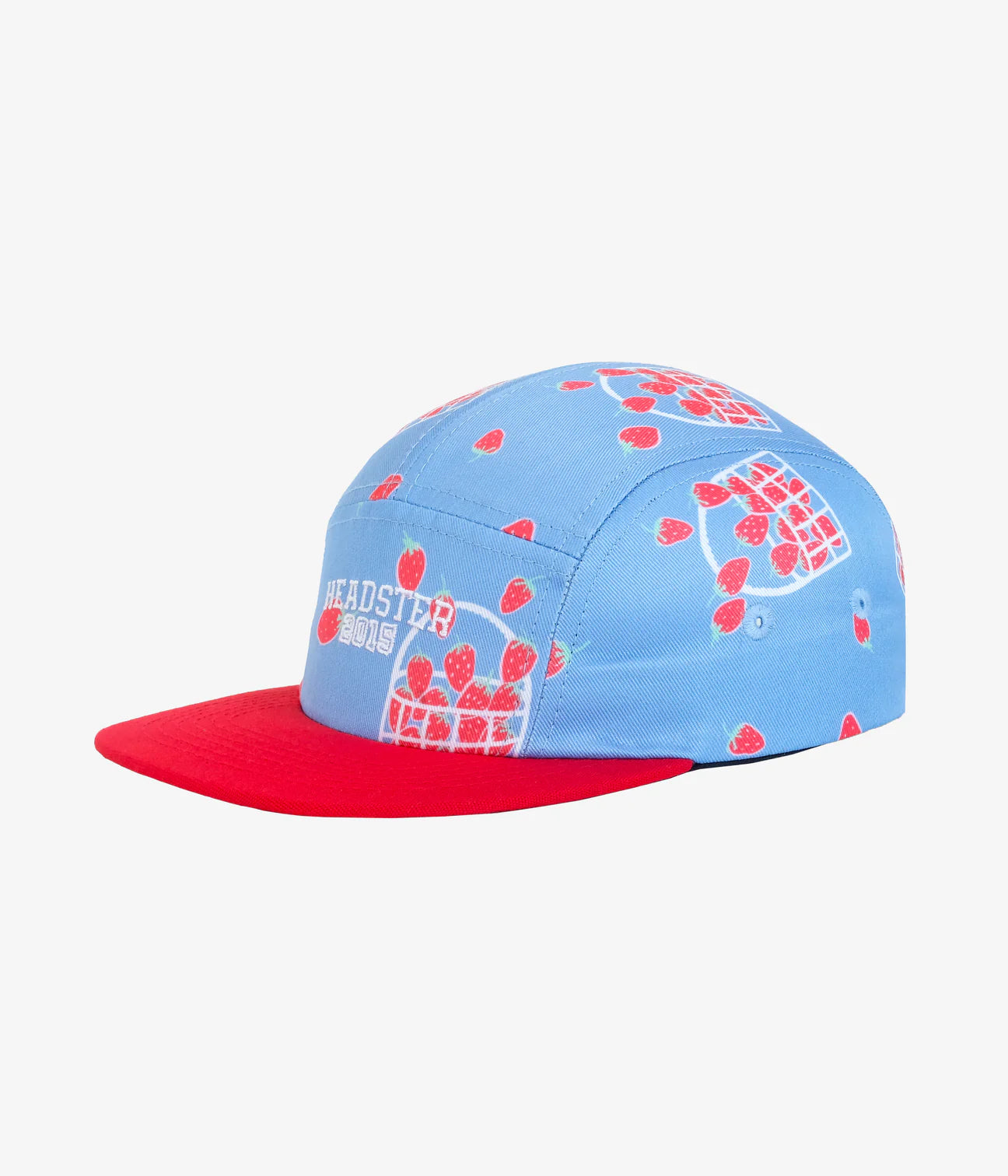 Headster Kids Five Panel Hat | Strawberry Fields