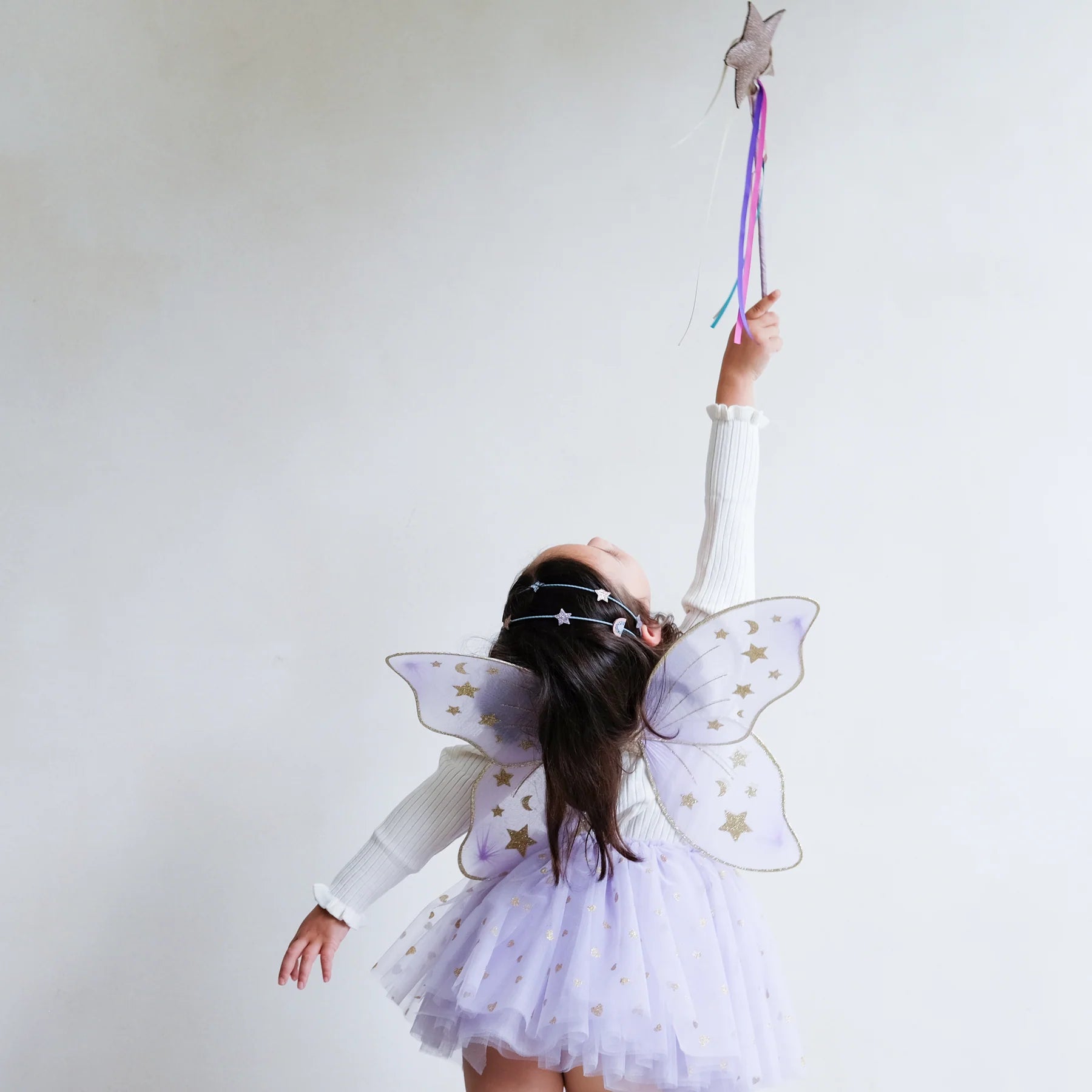 Mimi & Lula Super Starry Night Wings | Lilac