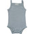 Dusty Blue Pointelle Tank Bodysuit