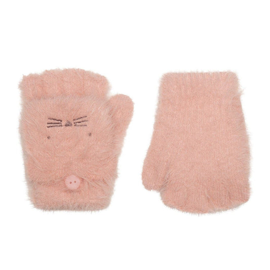 Rockahula Kids Clara Cat Fluffy Gloves | 3-6 Years