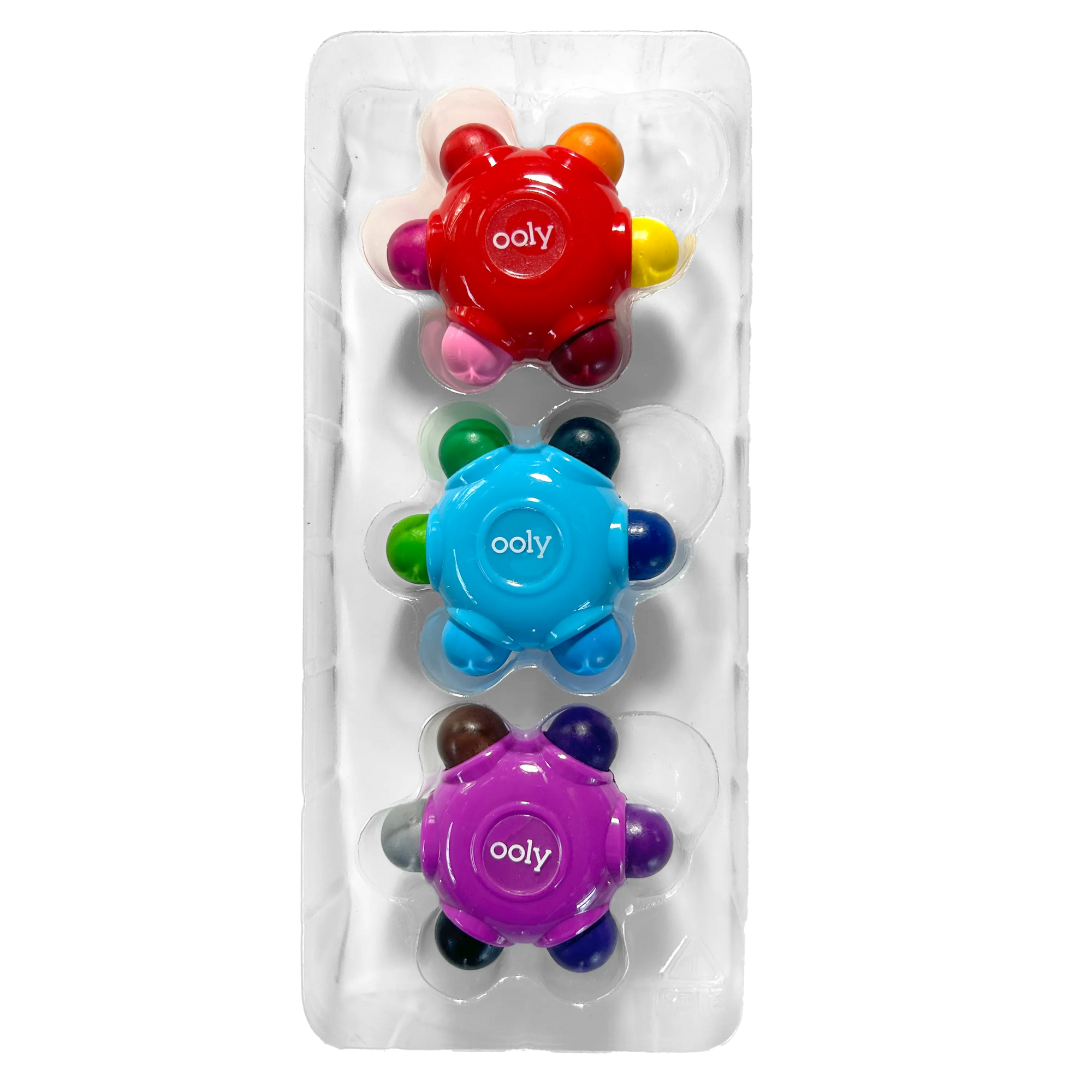 OOLY Color Burst Easy Grip Crayons