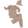 Makemake Organics Organic Kimono Onesie & Pants Set | Acorn