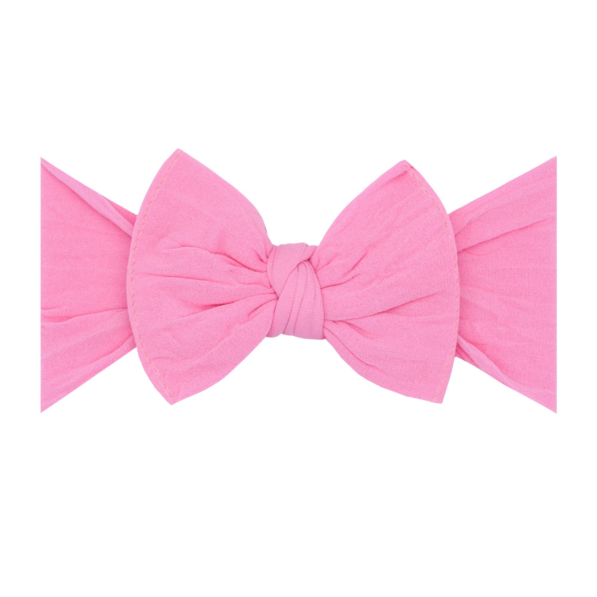 Baby Bling Bows Soft Nylon Headband | Bubblegum