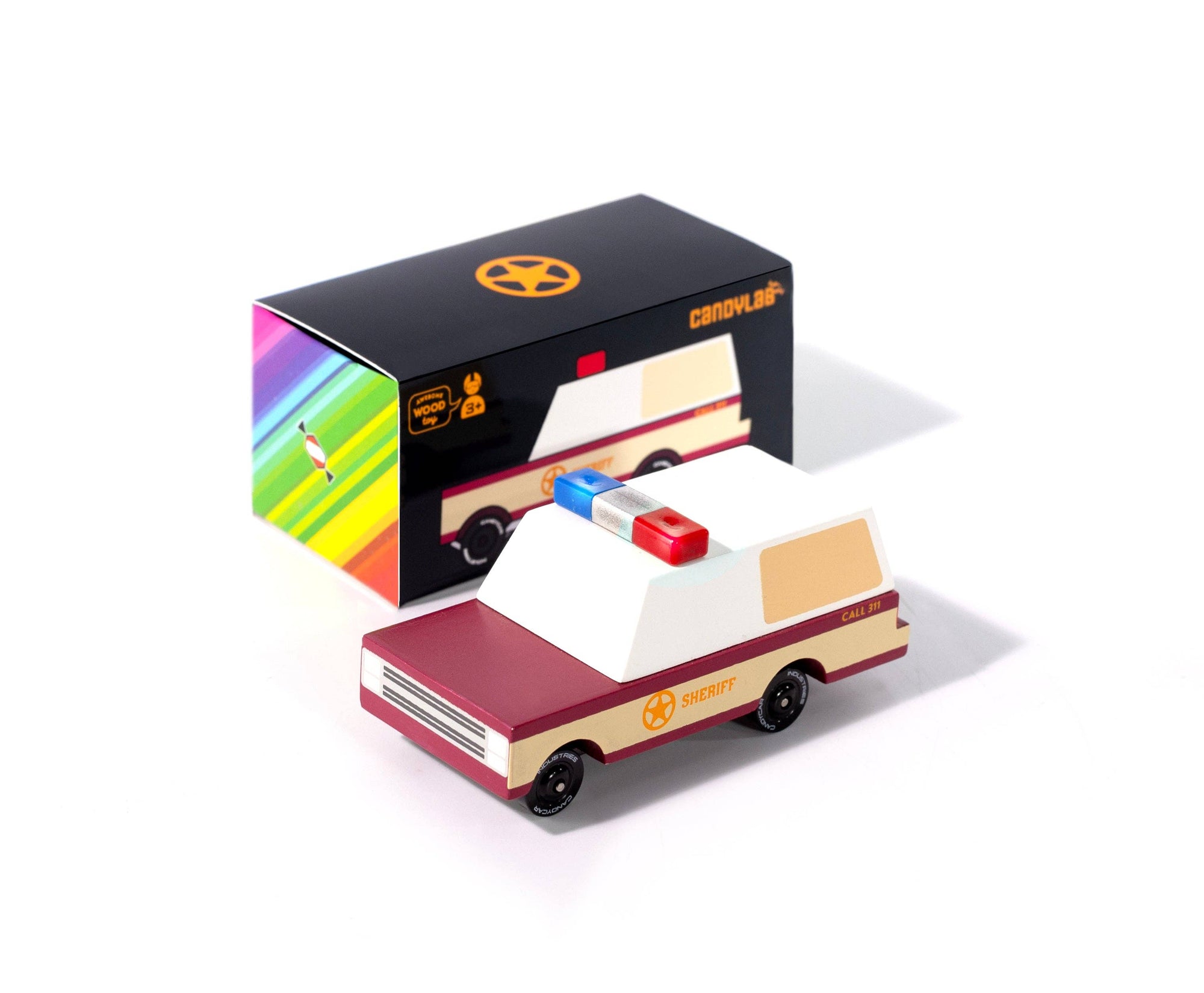 Candylab Toys Sheriff Truck