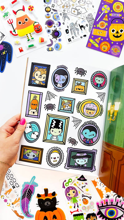 Pipsticks Draw-Along Sticker Book | Halloween