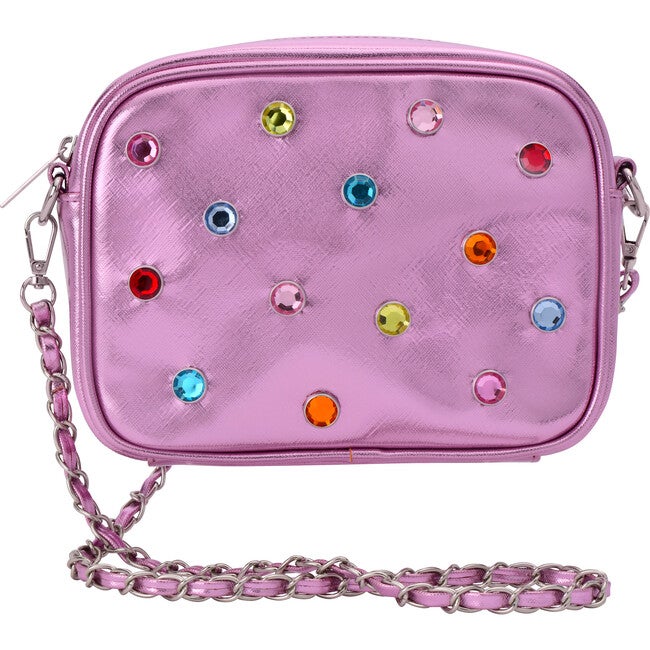 iScream Pink Candy Gem Crossbody Bag