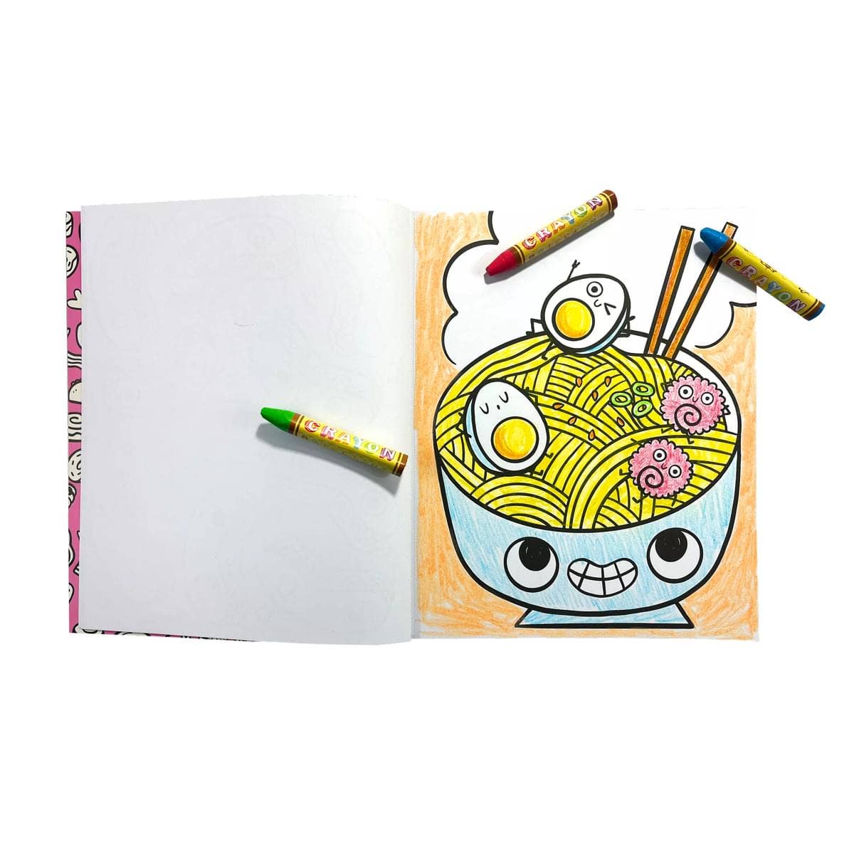 OOLY Color-in' Book: Happy Snacks Coloring Book