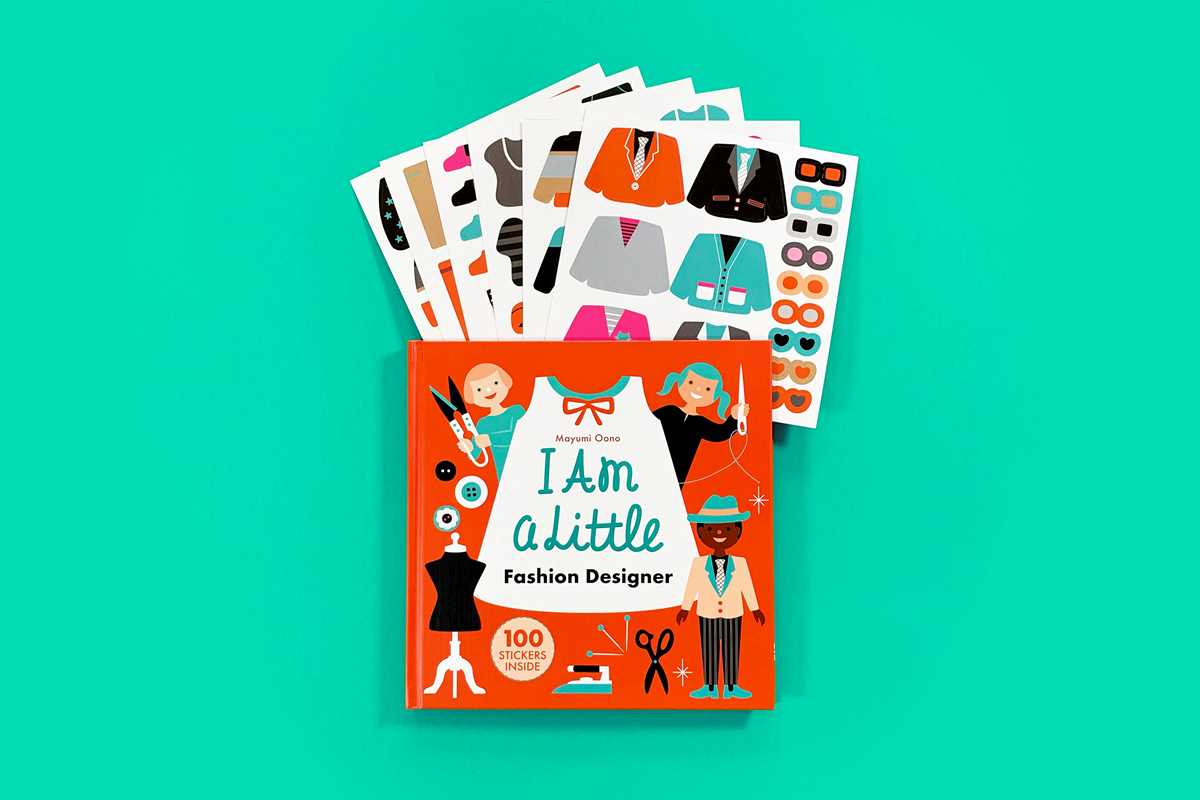 I Am A Little Fashion Designer Activity Book