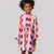 Pink Chicken Girls Autumn Dress | Navy Red Check