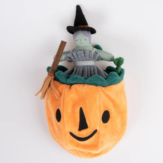 Meri Meri Mini Pumpkin Witch Doll