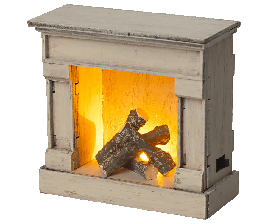 Maileg Mouse Fireplace | Off White