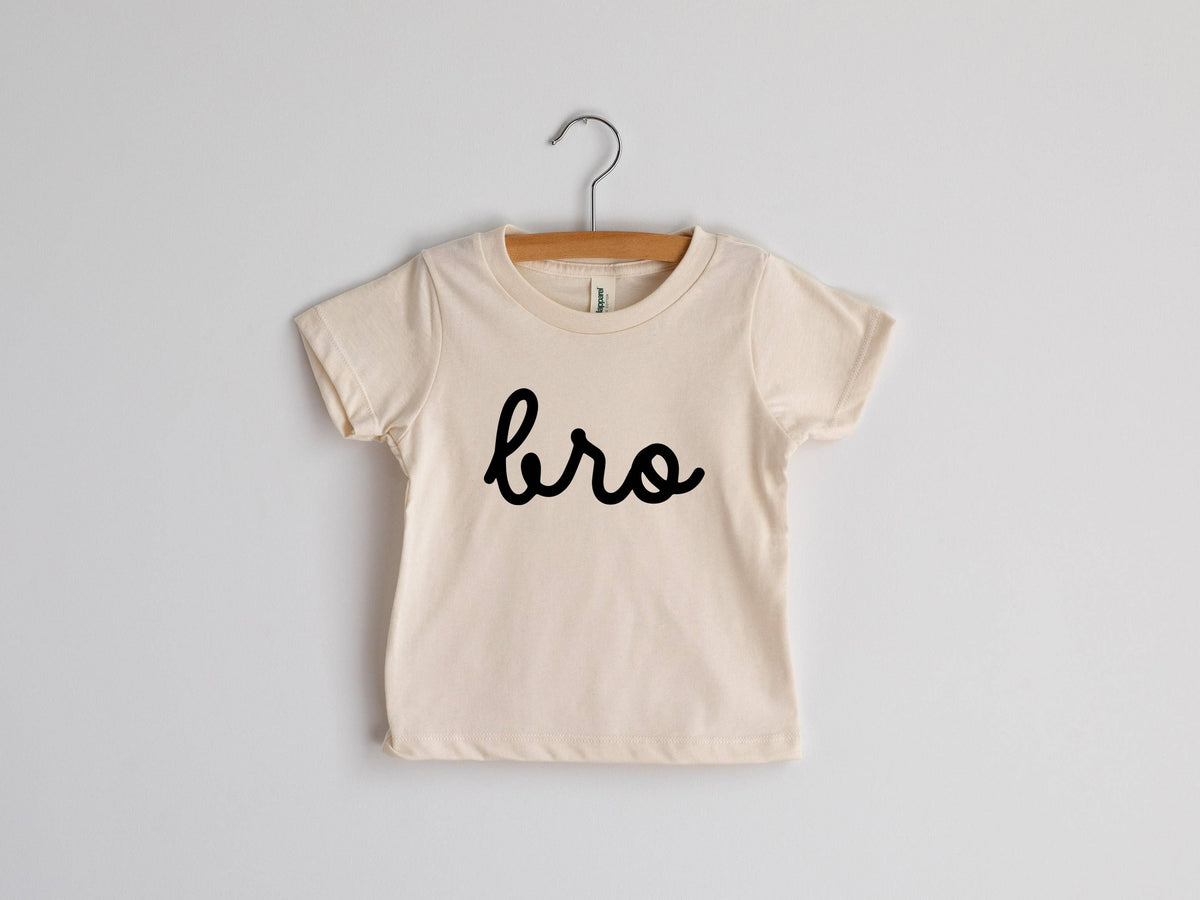 Bro Script Organic Tee