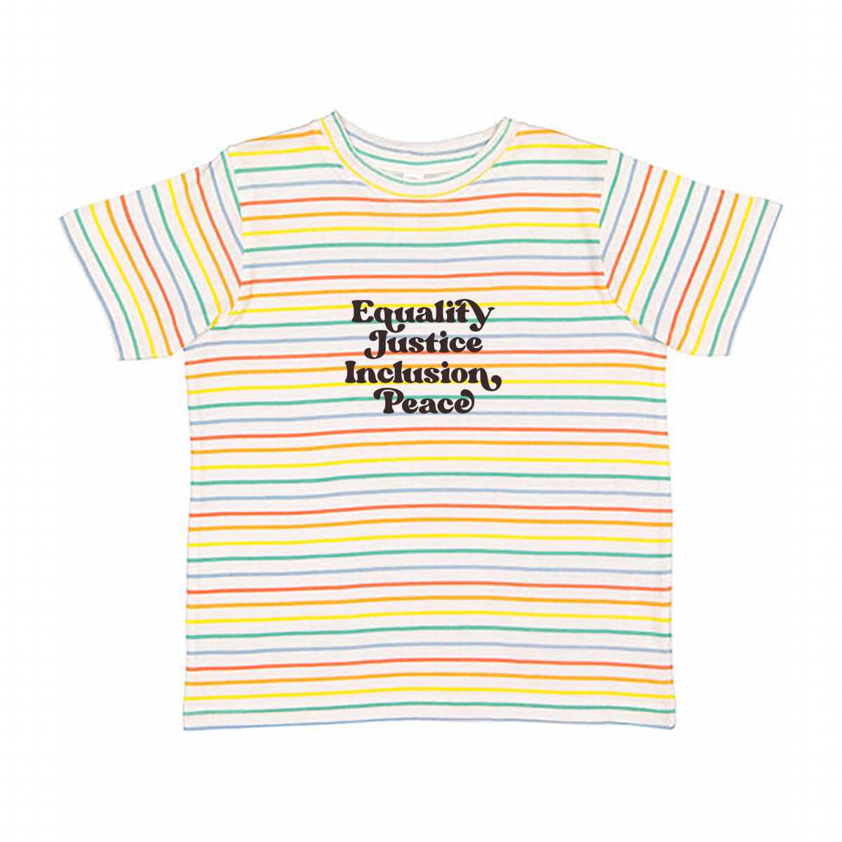 Disco Panda Equality Flocked Retro Tee