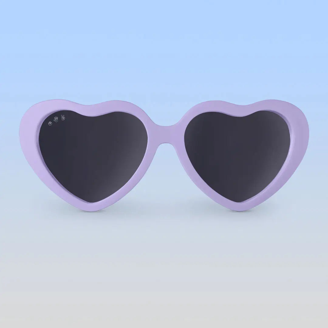 Polarized Heart Sunglasses | Lilac