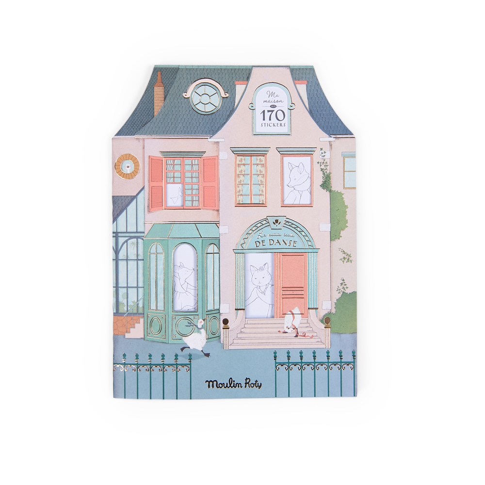 Moulin Roty Little School Of Dance Sticker &amp; Coloring Book