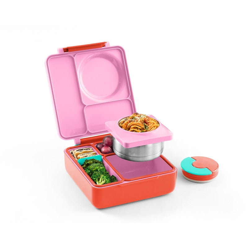 OmieBox Bento Lunch Box Meadow Green